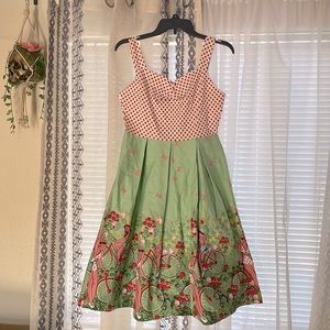 MEDIUM Pin-up retro dress. NWT.